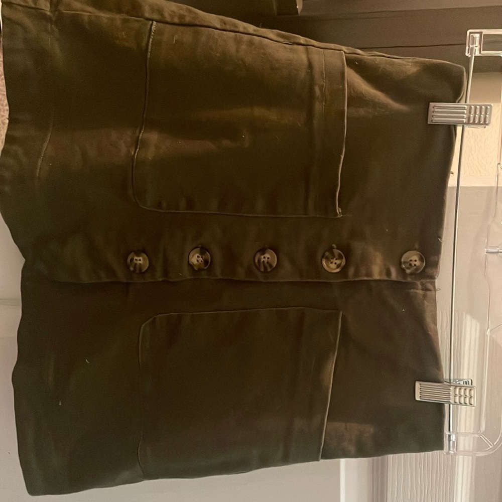 Copper key from Dillards brown skirt